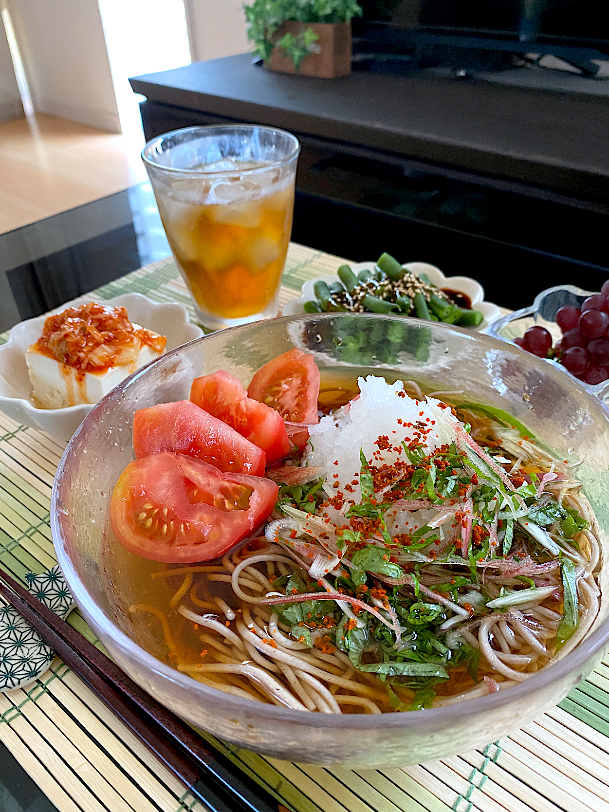 ゆかりさんの料理 おろし蕎麦👌