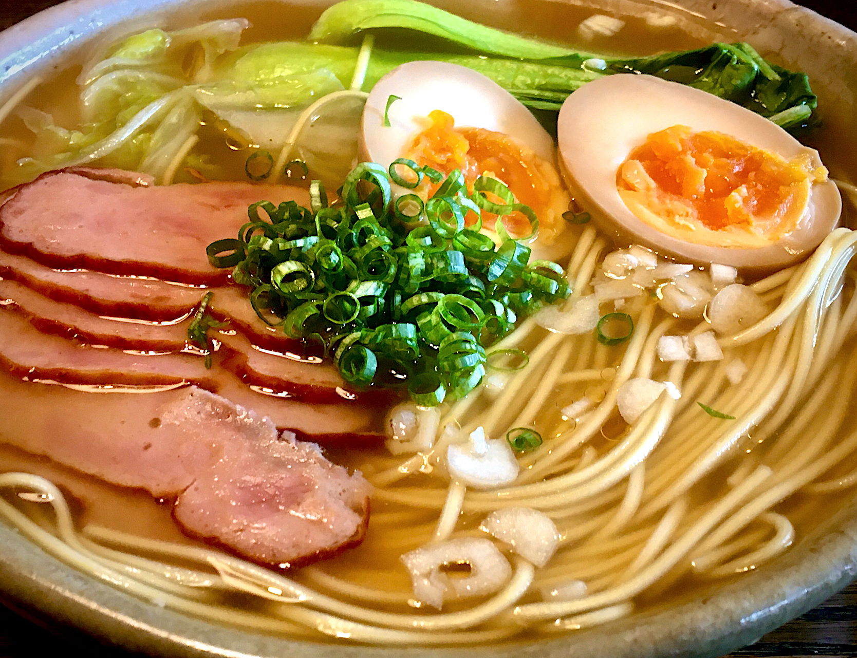 ﾆﾝﾆｸぷかぷかの野菜ﾗｰﾒﾝ