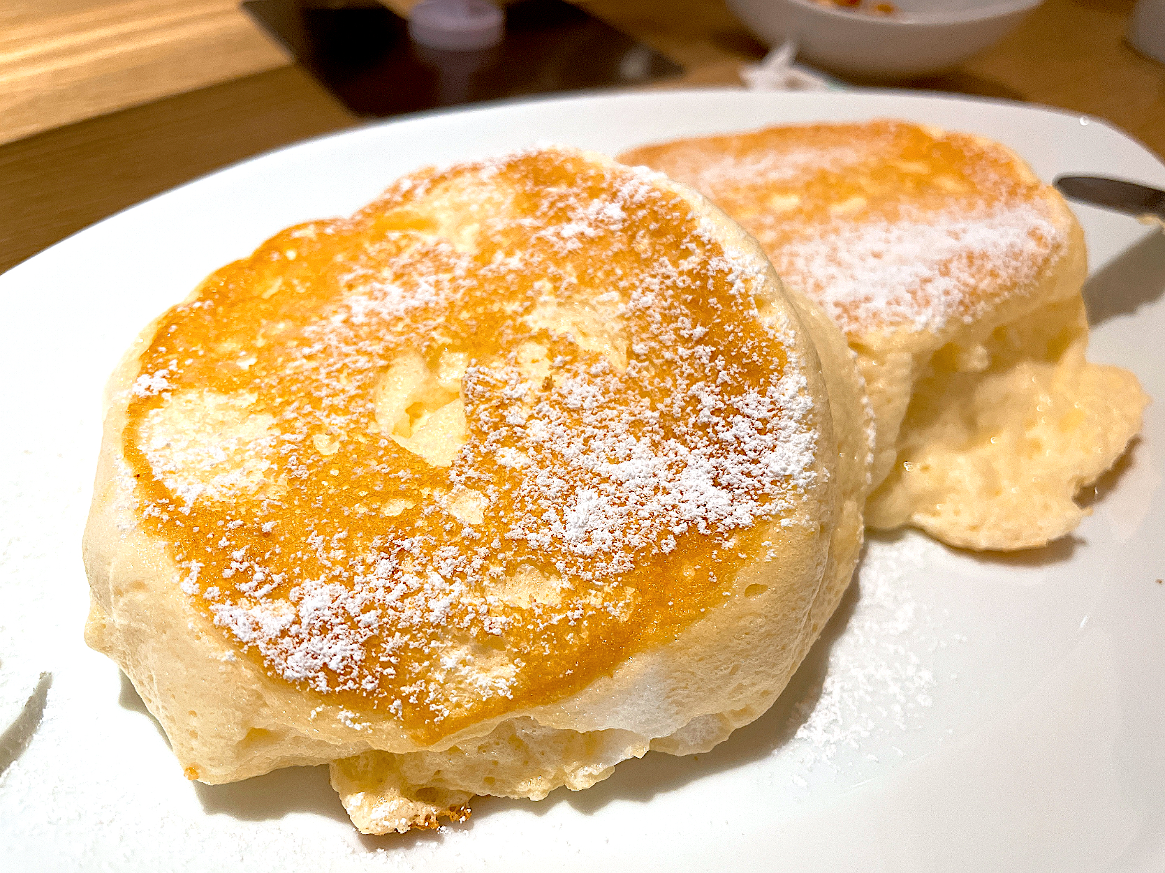 メレンゲで作るスフレパンケーキ