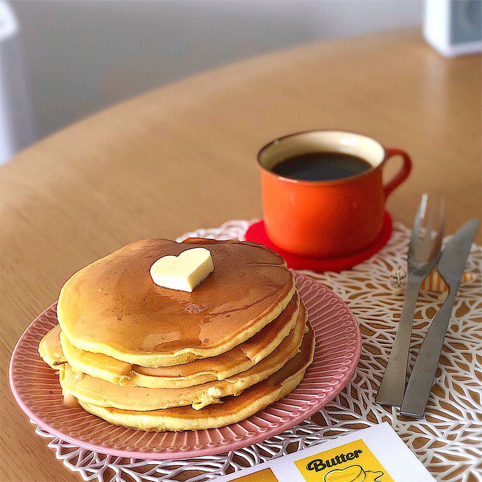 Pancake with Butter／ホットケーキ♡