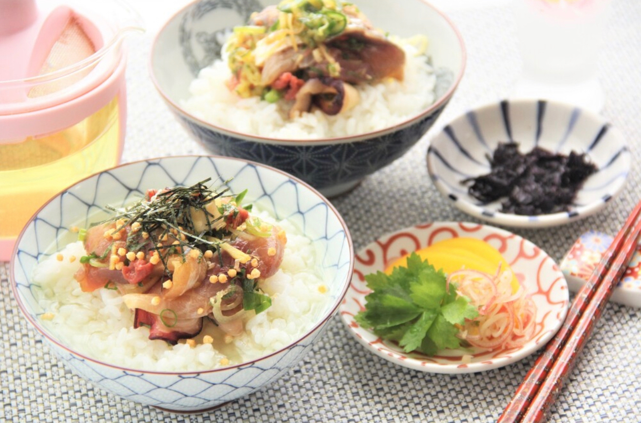 『おうち割烹。絶品お魚丼茶漬けレシピ』　#料理研究家指宿さゆり