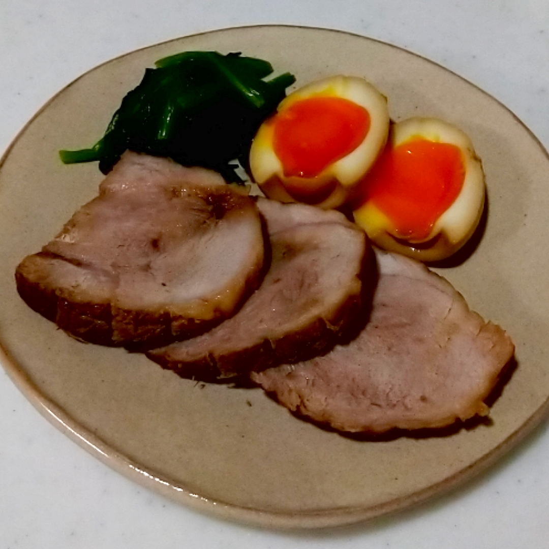 チャーシュー🍖と煮玉子🥚