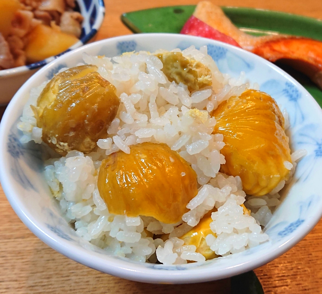 栗ご飯🌰