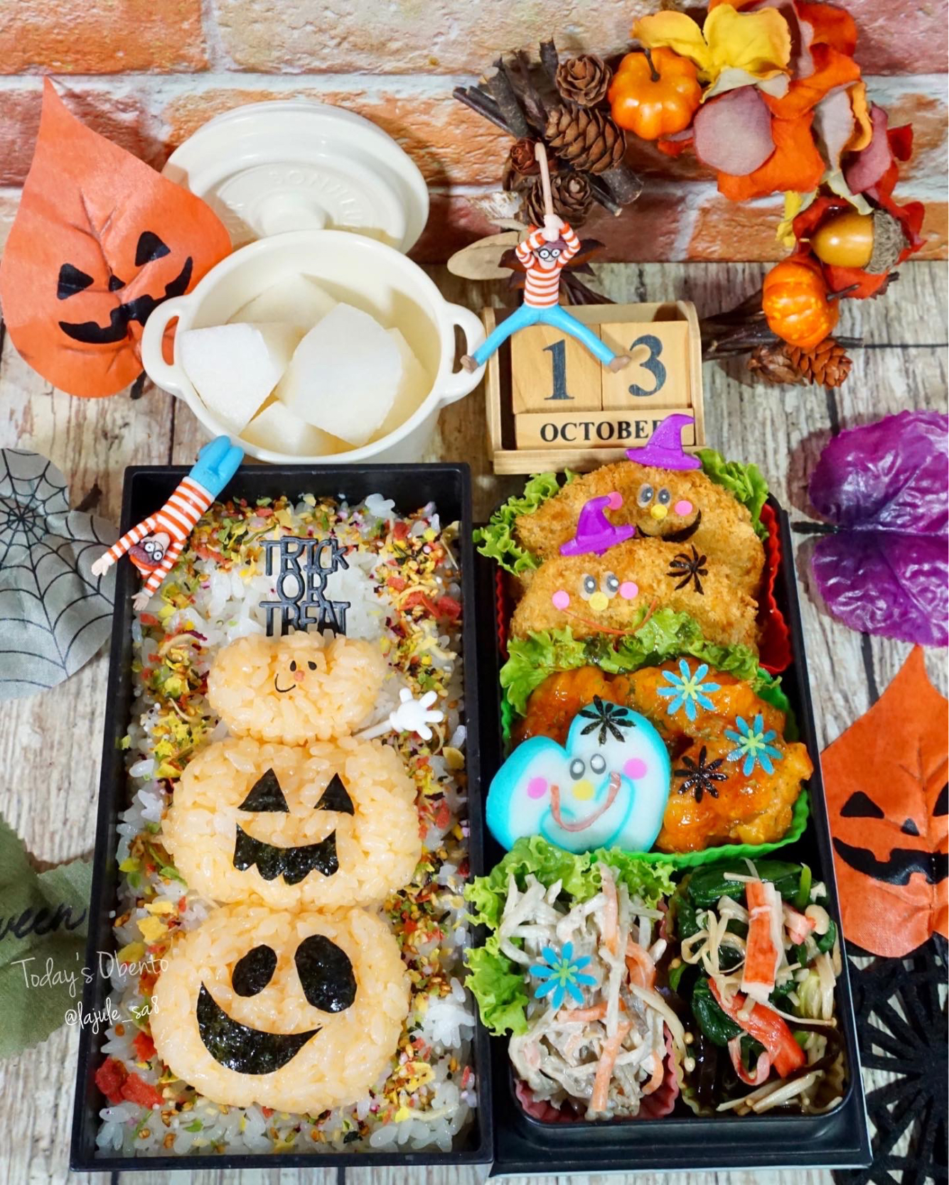 𝙷𝚊𝚕𝚕𝚘𝚠𝚎𝚎𝚗お弁当🎃