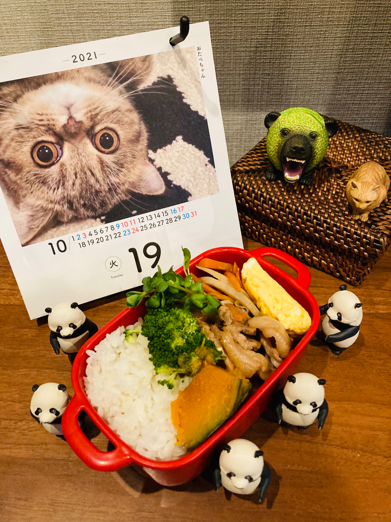 20211019🍱今日の自分弁当🍱