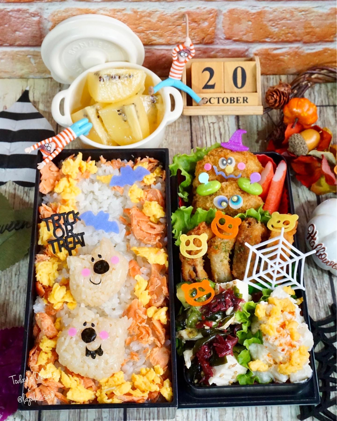 ハロウィンお弁当🎃