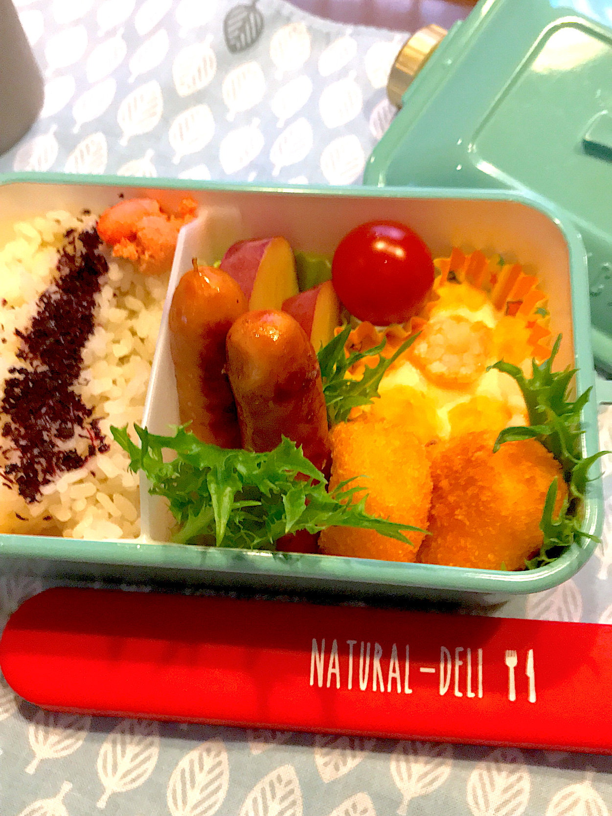 2021.10.21  ＊今日のお弁当＊さつまいものレモン煮＊