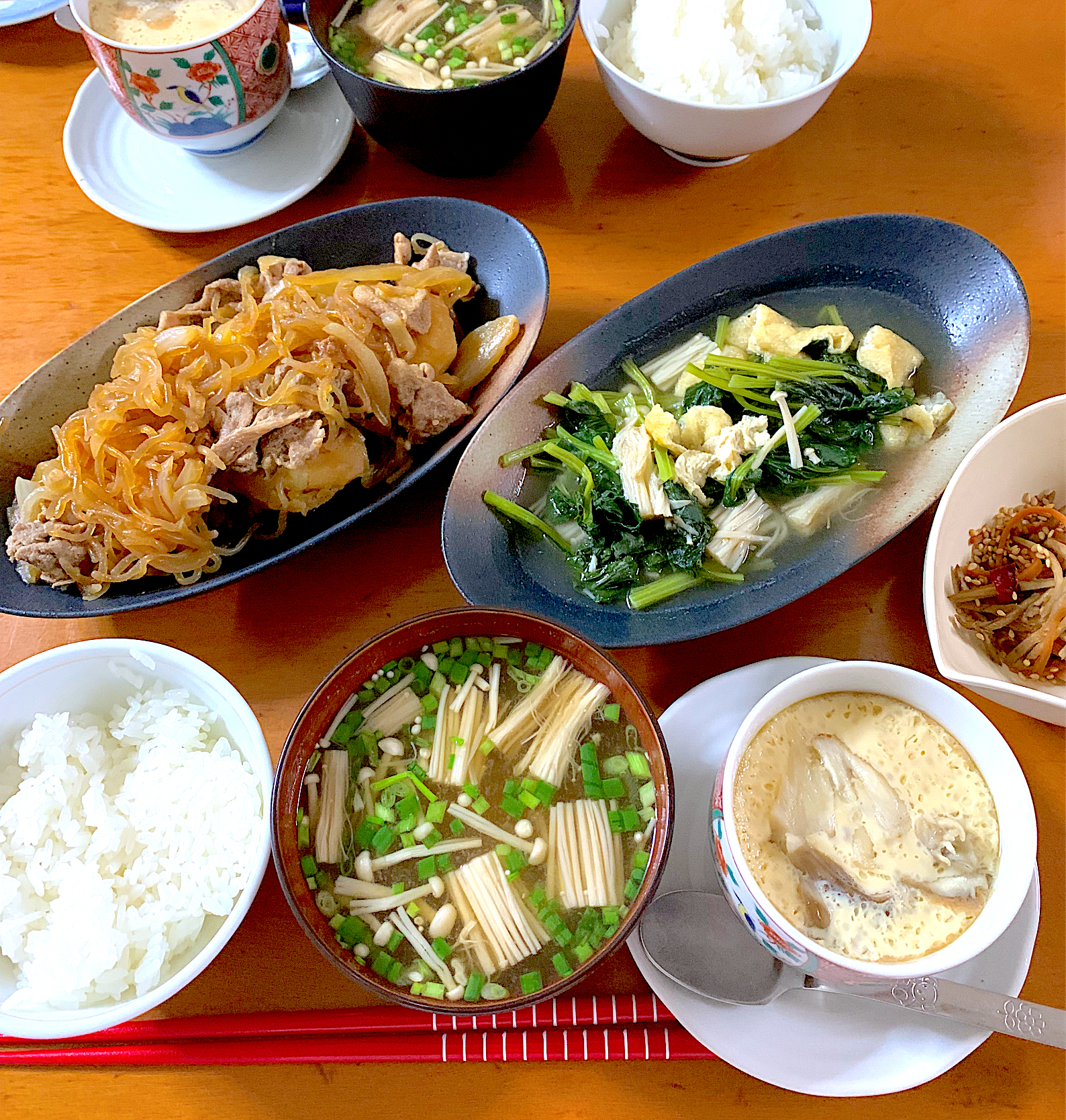 和食の夕飯　10/21