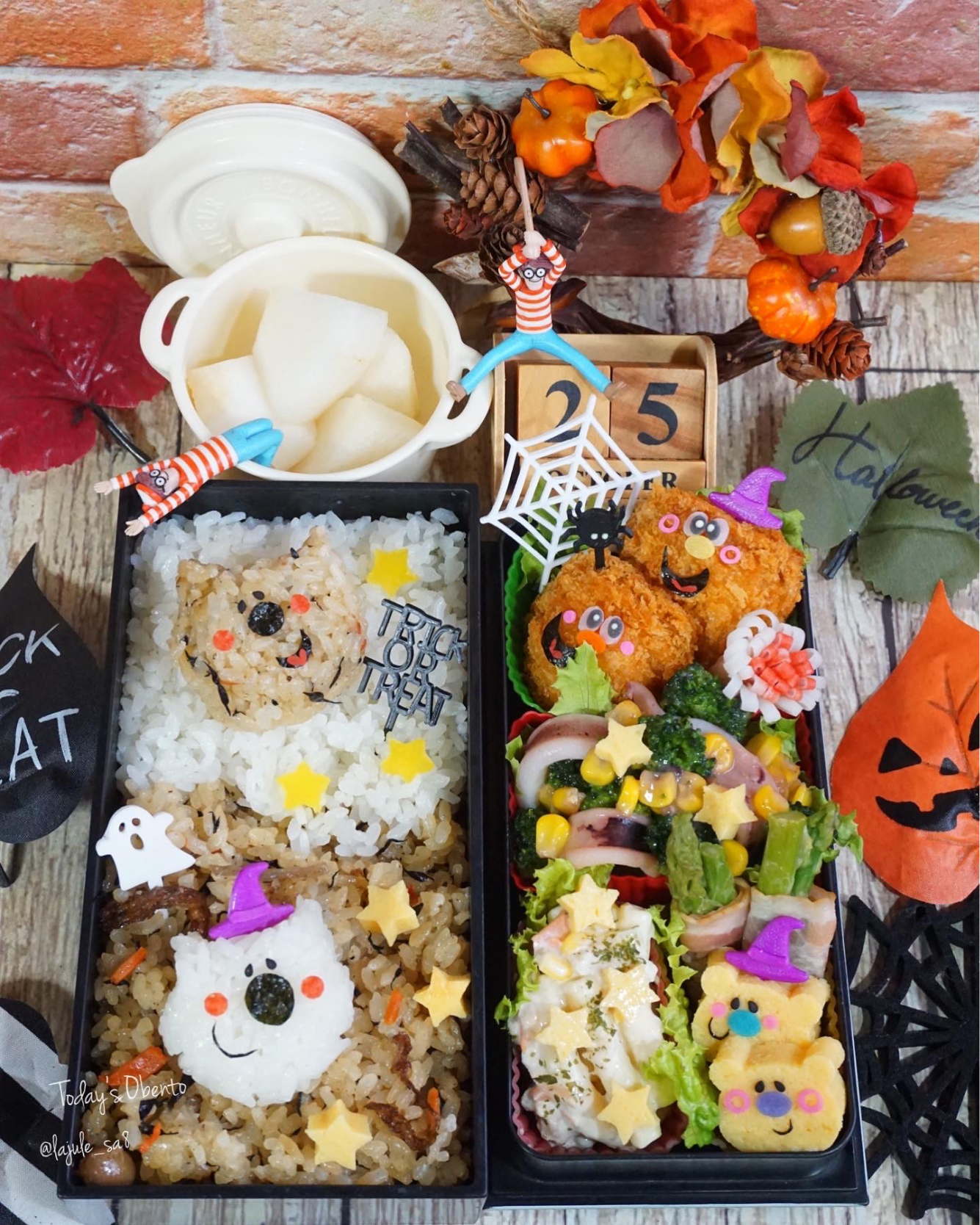 ハロウィンお弁当🎃