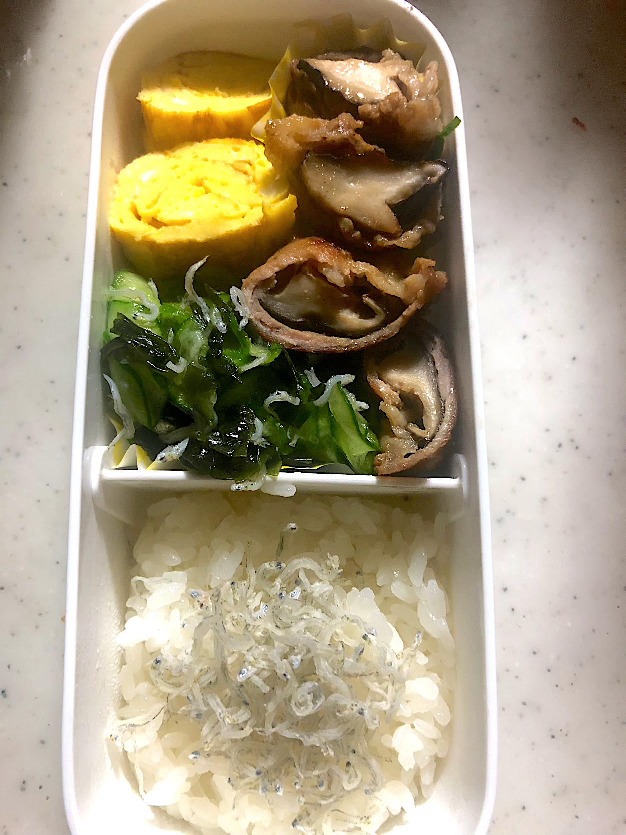 今日のお弁当