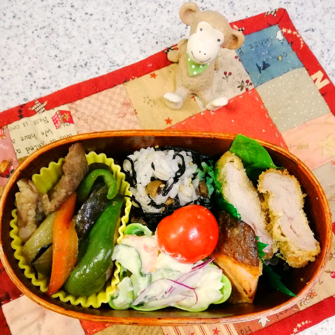 昨日のお弁当😊