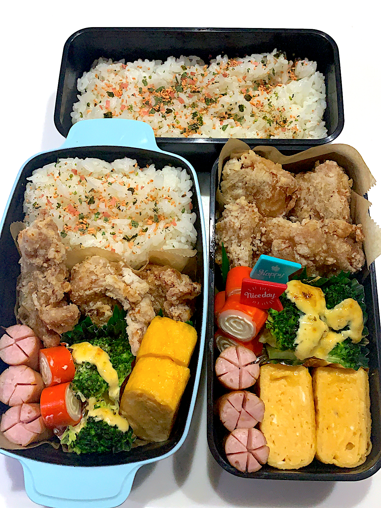 男子高校生のお弁当【唐揚げ】