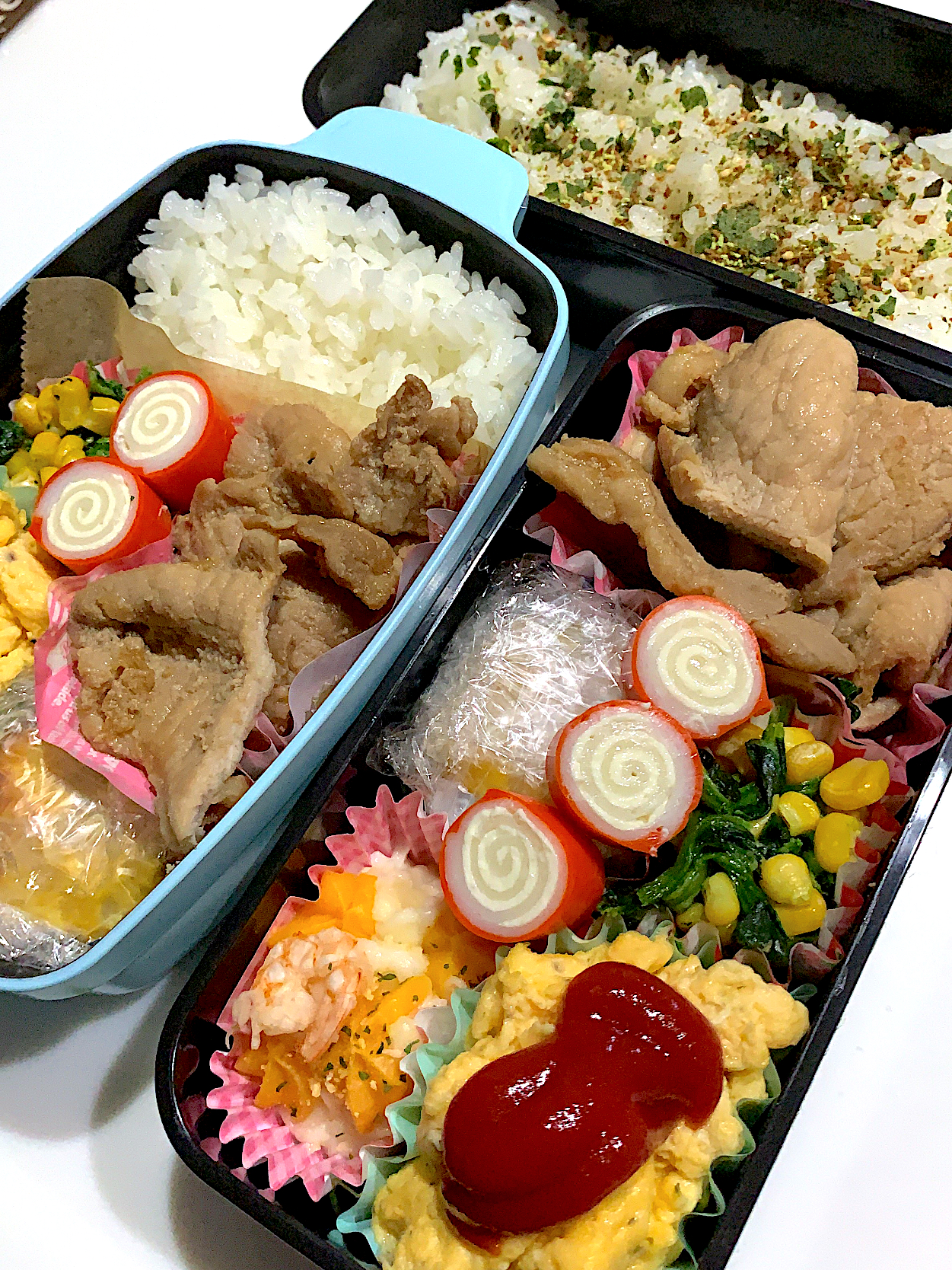 男子高校生のお弁当【生姜焼き】