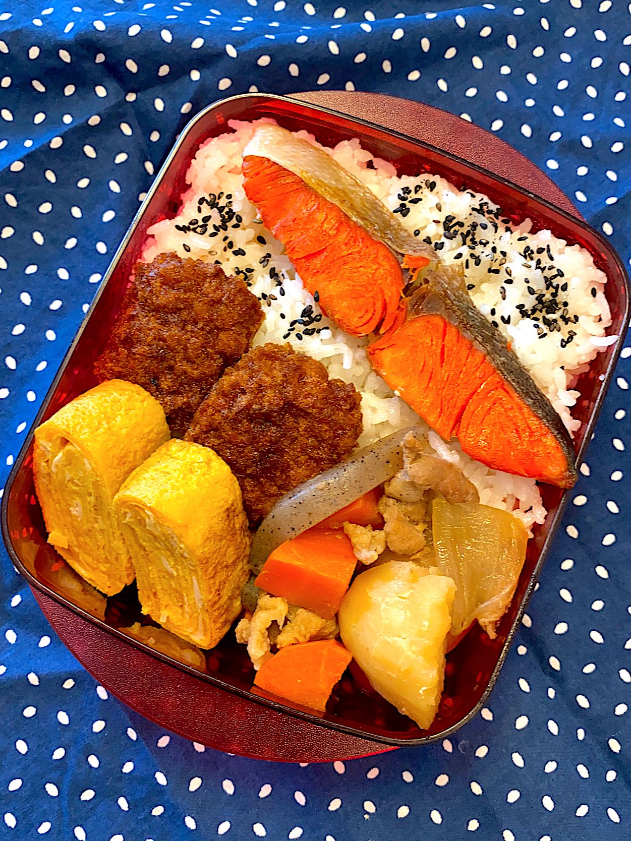 2021.11.5高校男子弁当🍱😋