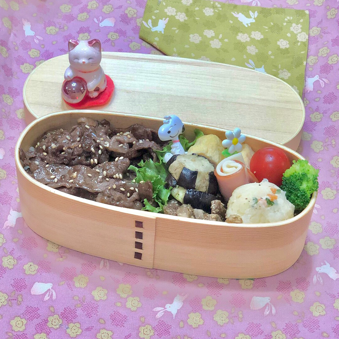 牛焼肉☘の❤️ちゃんお弁当　10/16土