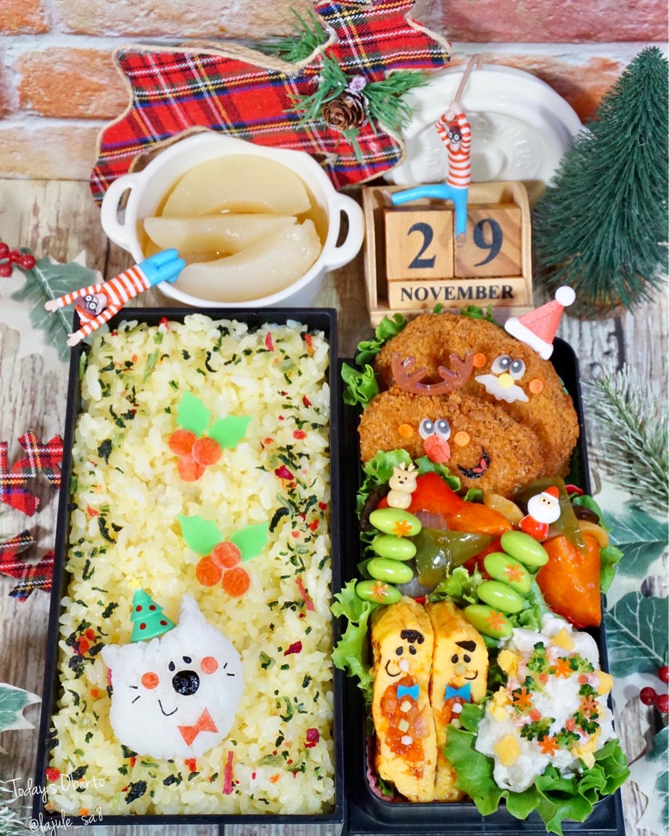 𝙼𝚎𝚛𝚛𝚢 𝚇𝚖𝚊𝚜‬お弁当🎄