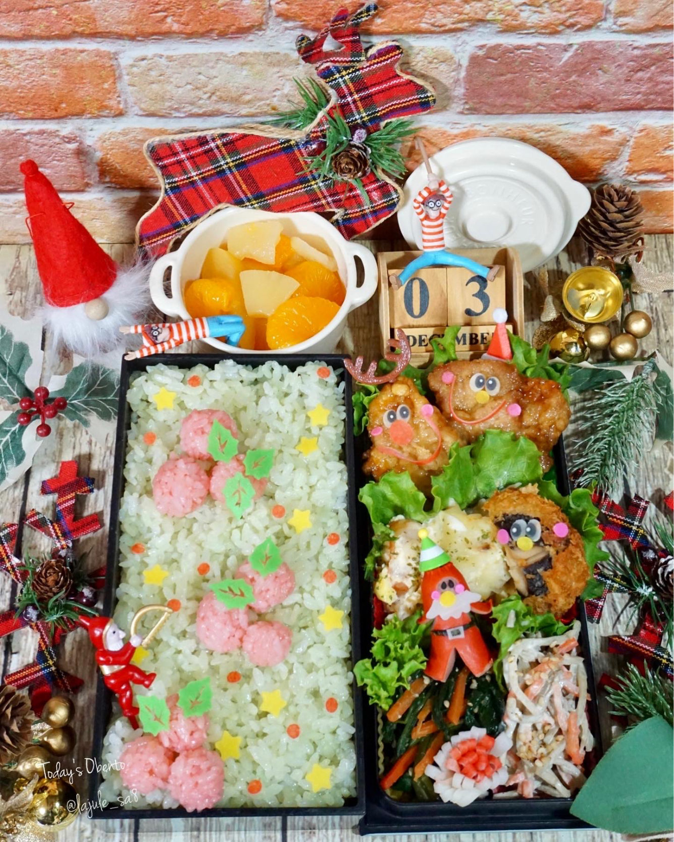 𝚇𝚖𝚊𝚜‬お弁当🎄