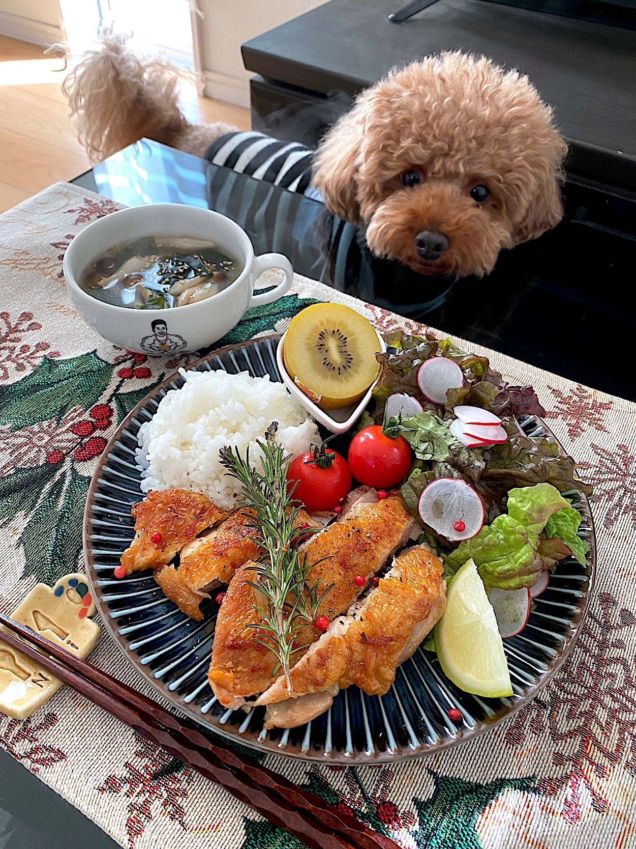 ローズマリー香るチキンソテー🎄