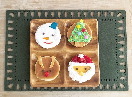 クリスマスあんぱんケーキ