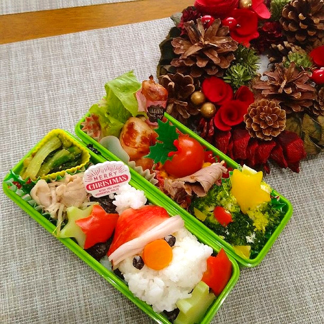 イブのサンタおにぎり弁当