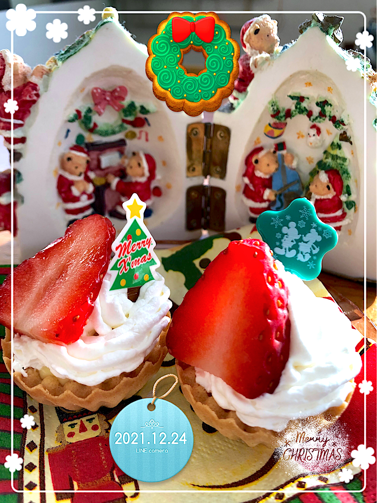 🎄いちごタルト🍓✨🎄