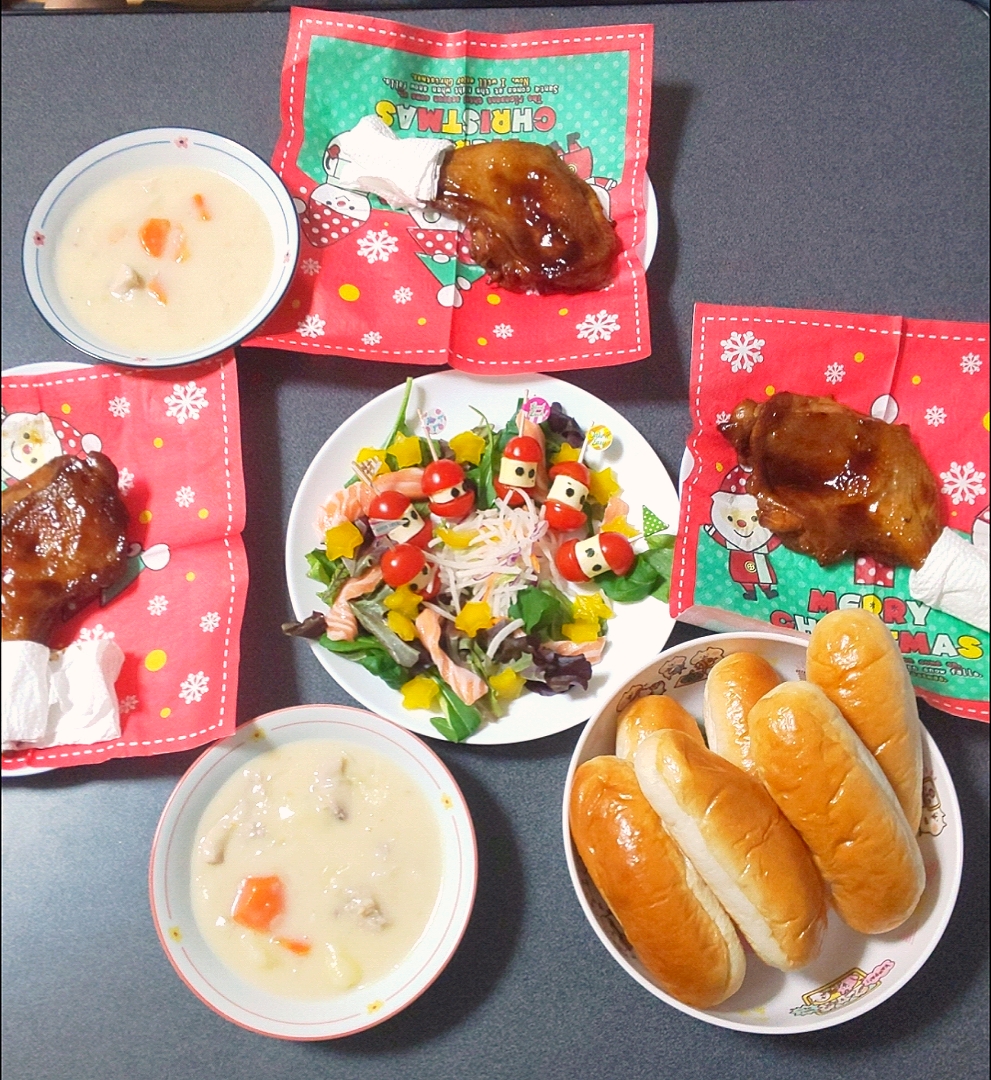 ☆クリスマスイブ 晩御飯☆