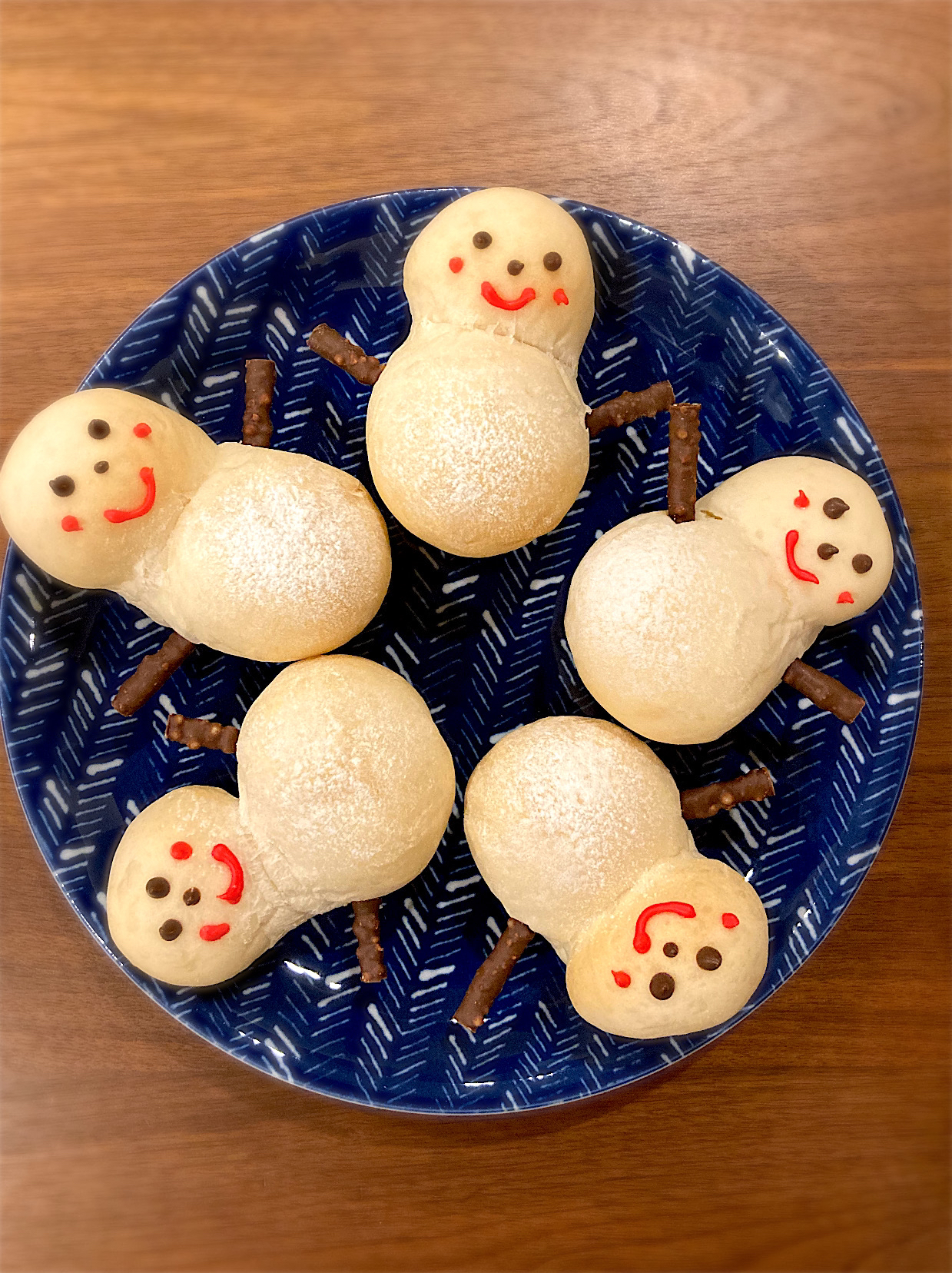 雪だるまパン⛄️