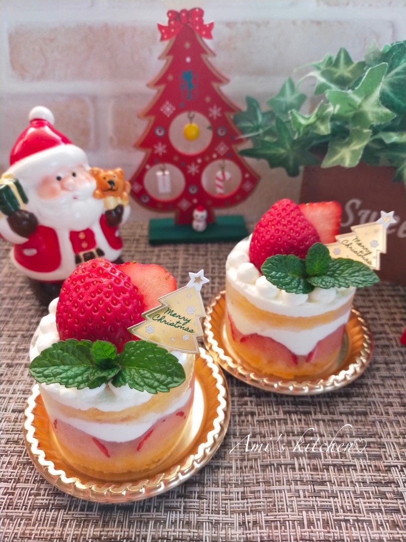 小さなクリスマスケーキ🎅🎄🎂