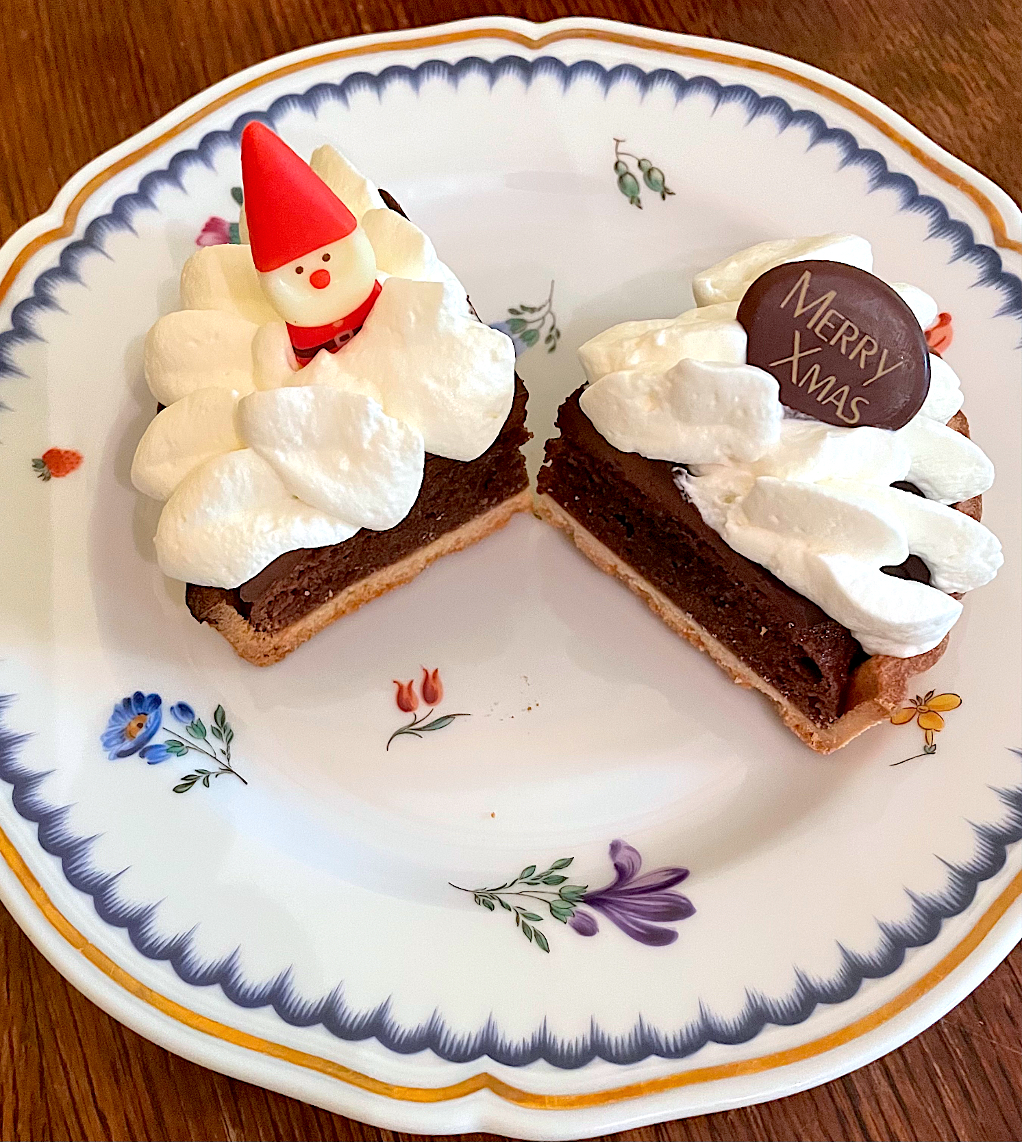 ♯クリスマスケーキ♯ショコラタルト♯チョコレートタルト