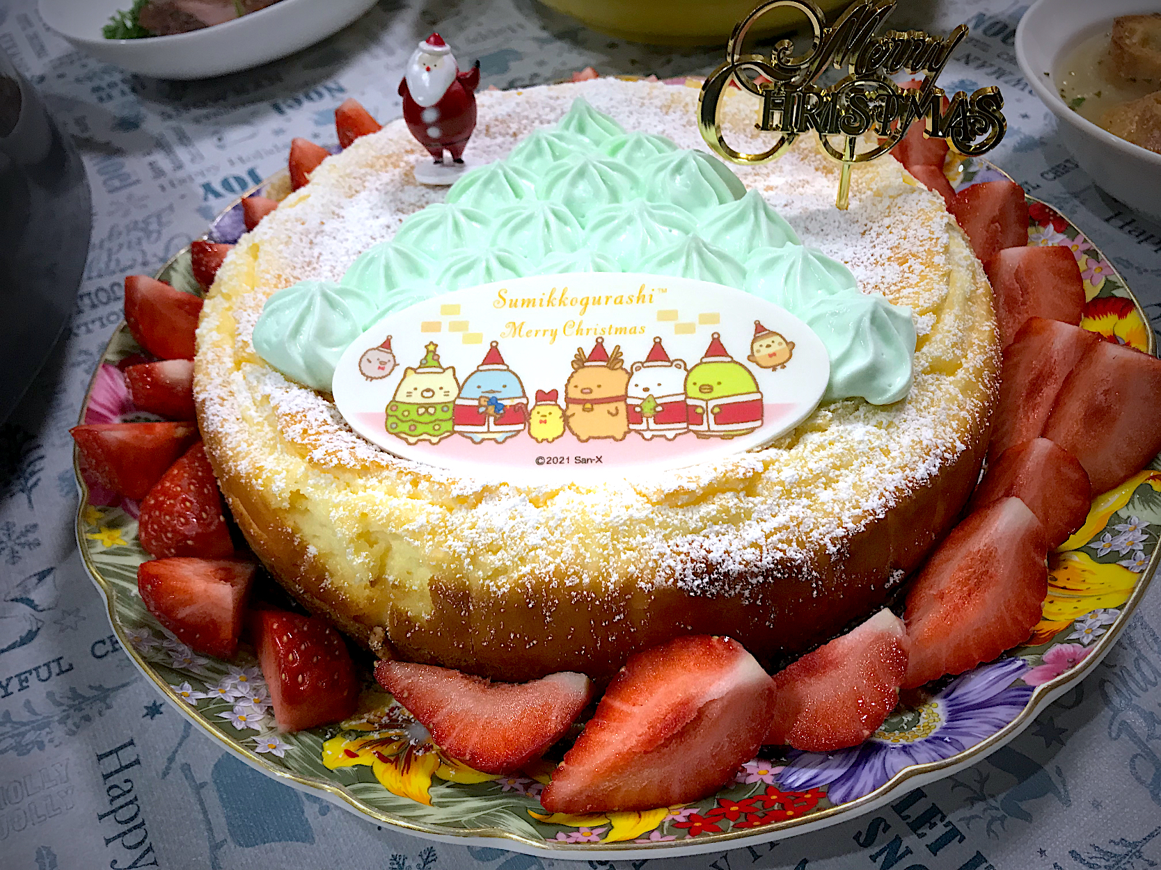 Merry Christmas チーズケーキ🎄