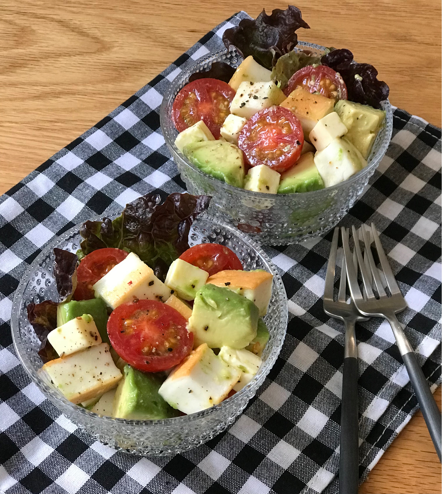 はんぺん・アボカド・クリームチーズのサラダ🥑🧀🥗