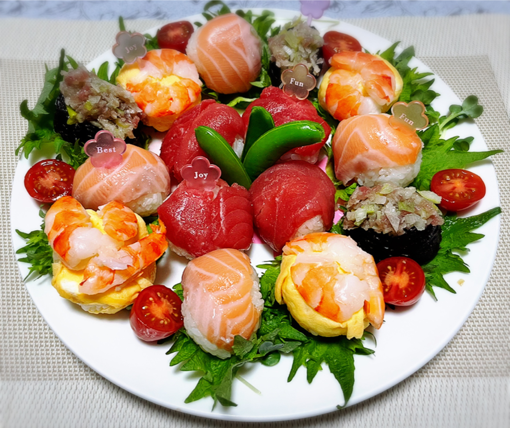 🌸ひな祭り🎎手まり寿司🌸