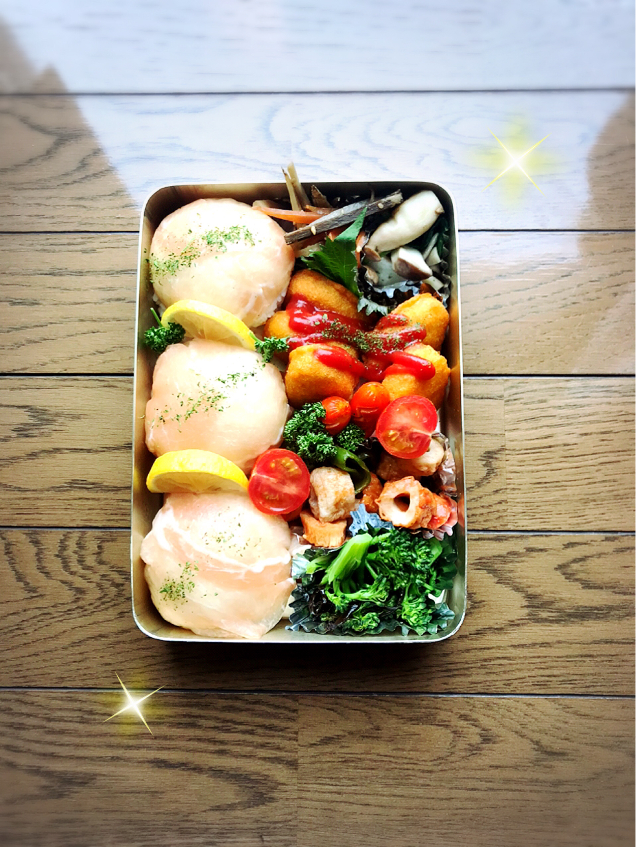 生ハムナゲット弁当