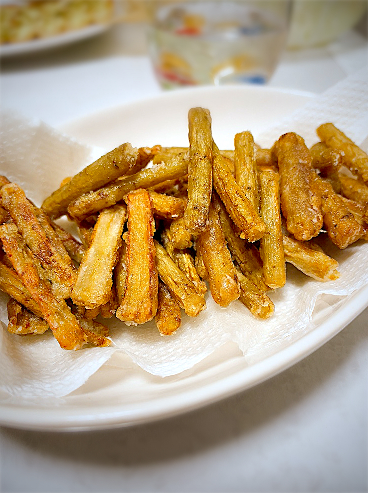 ひろりんさんの料理 ごぼうのサックサク唐揚げ✨