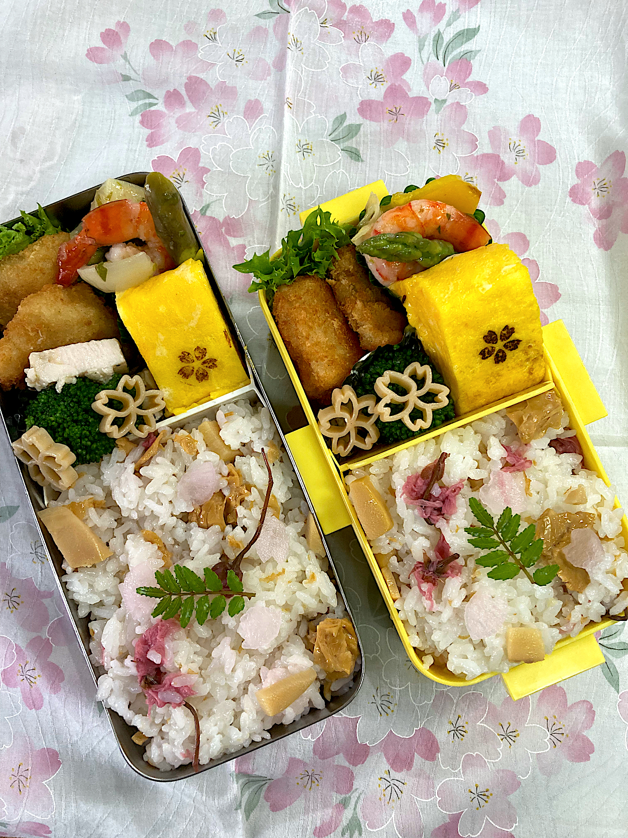 4月1日　令和4年度Start🌸弁当🍱