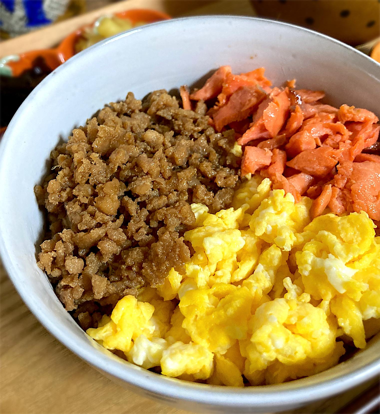 三色丼🍚