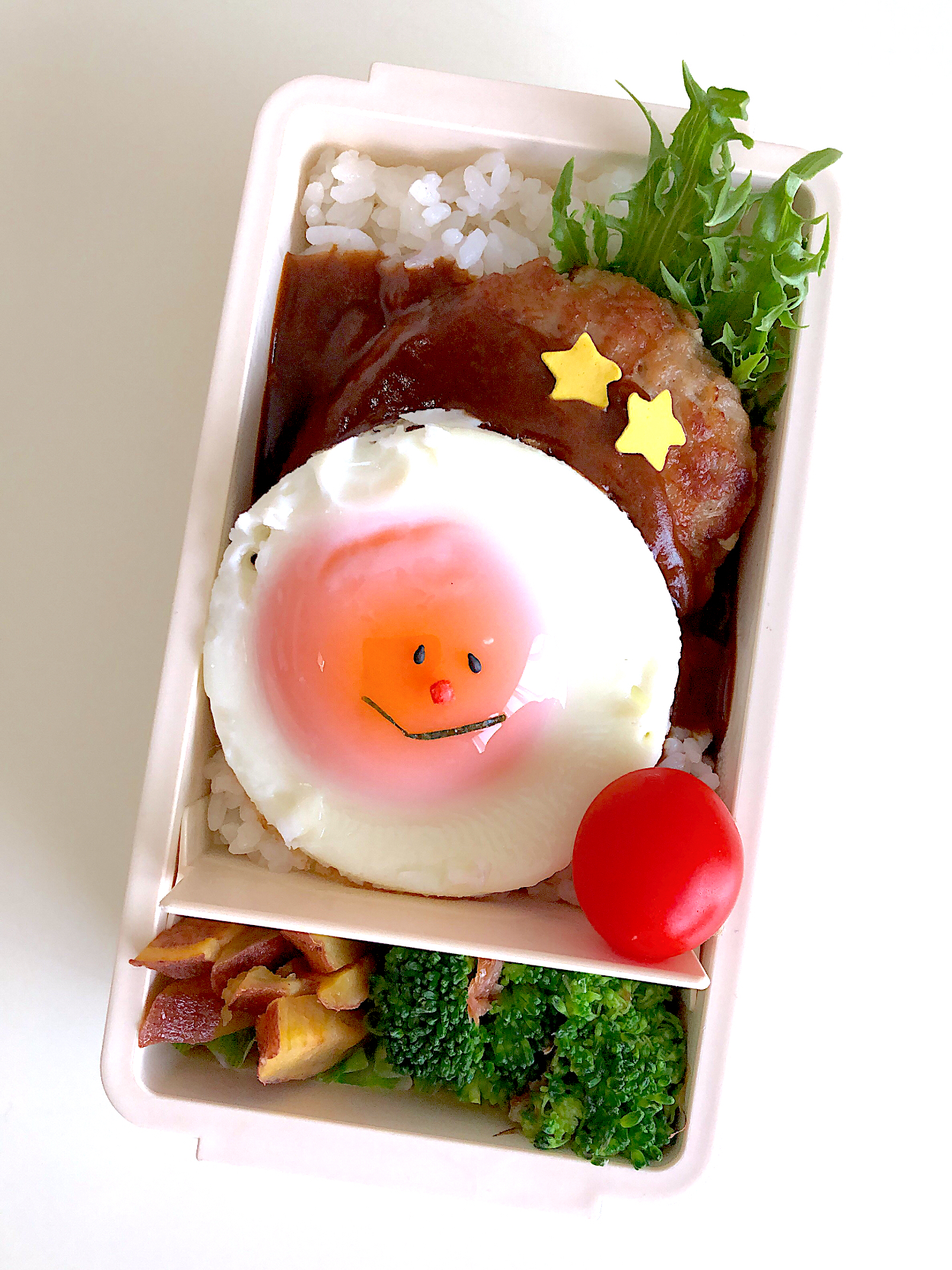 ハンバーグ弁当♪