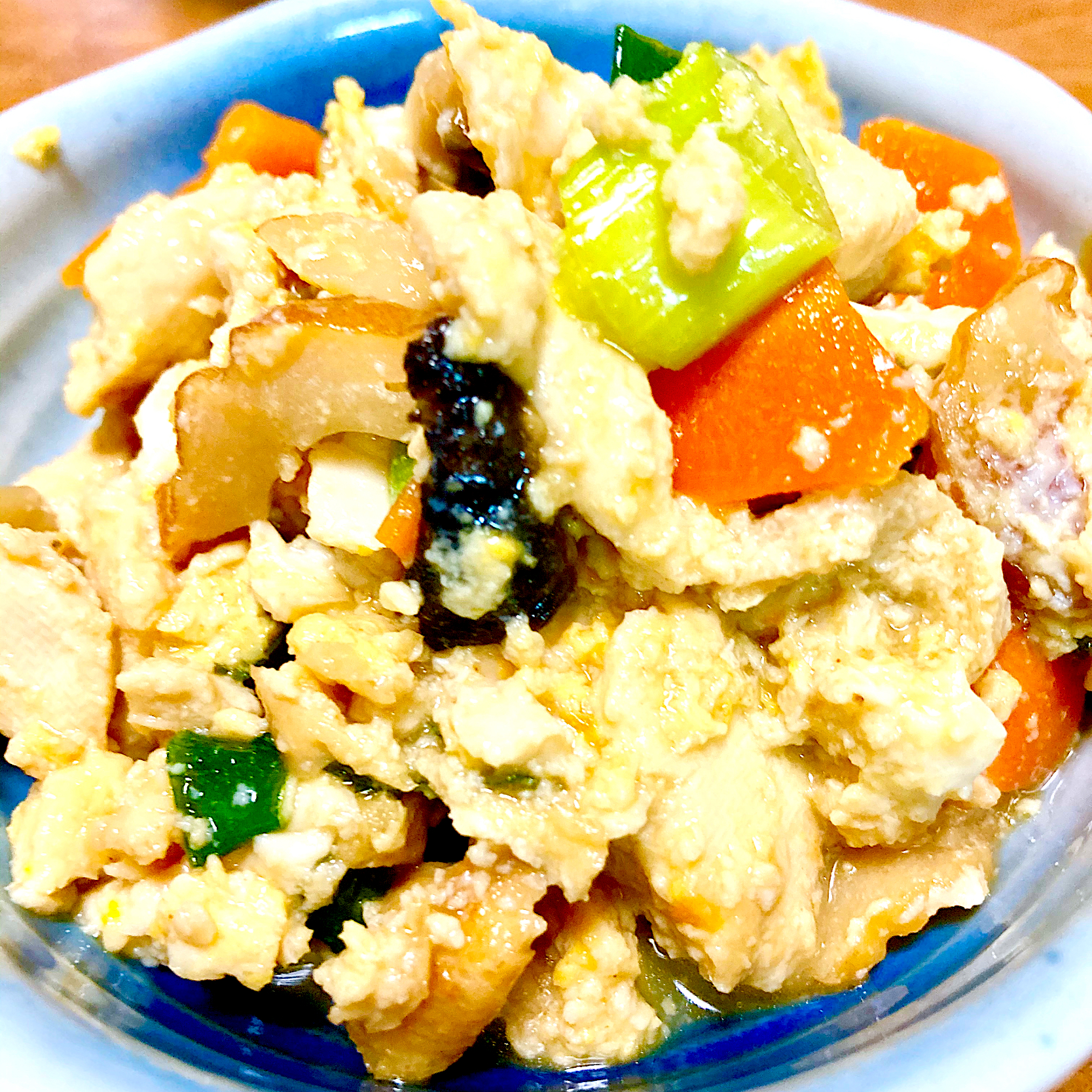 炒り豆腐🍀甘い味付けでほっこり💕