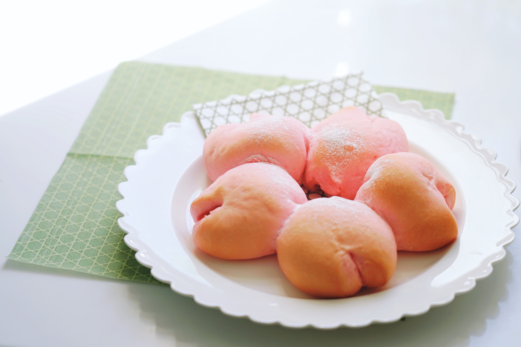 お花見シリーズにぴったり！桜ちぎりパン