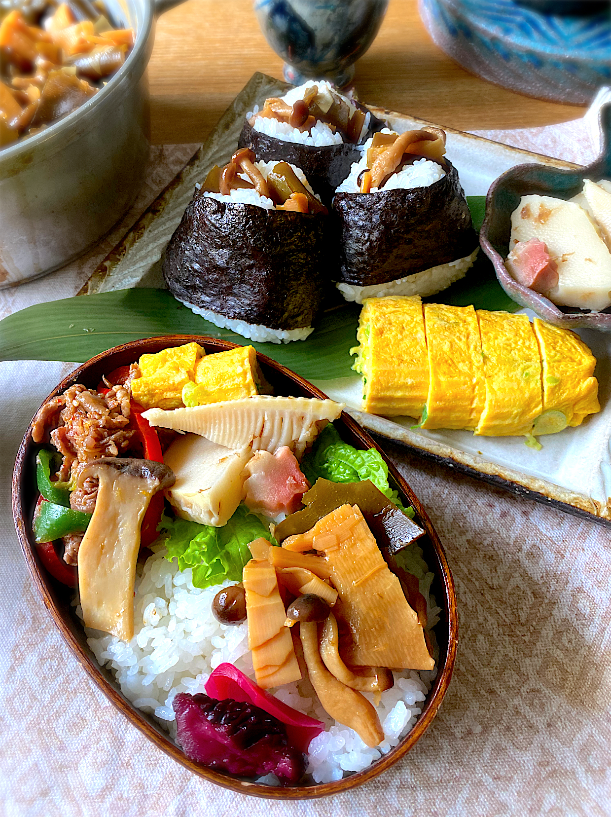 筍と昆布としめじの佃煮🌱🌸🌸🌸