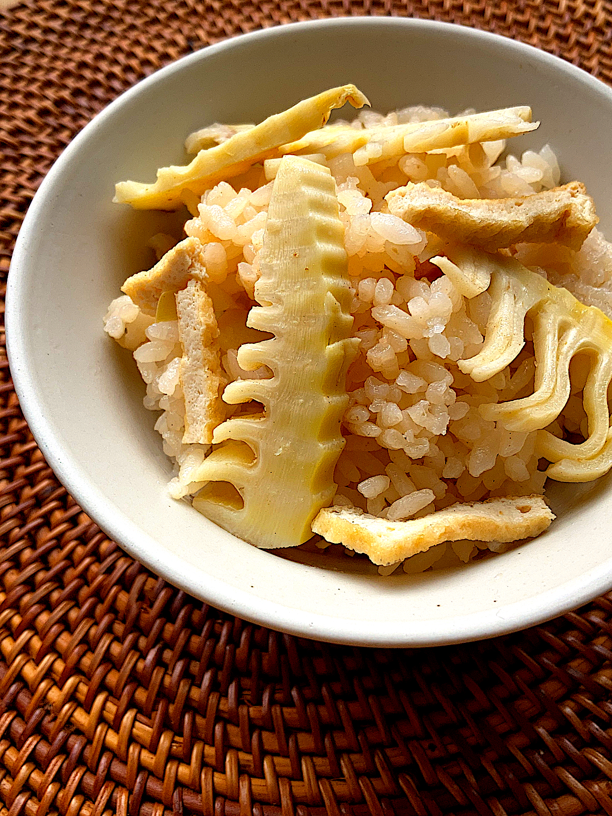 まぁさんの料理 筍ご飯( ˙▿˙　)タケノコ派？きのこ派？