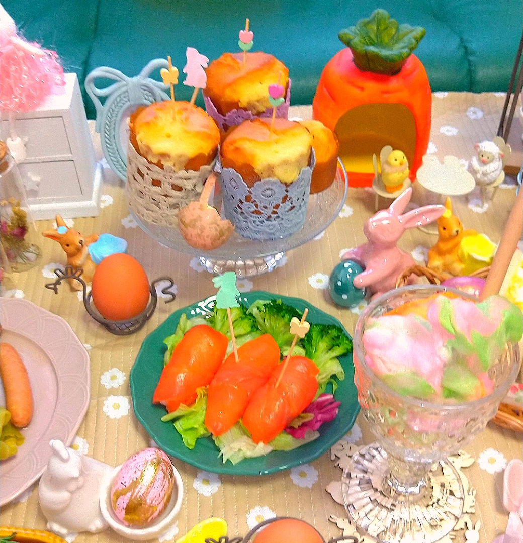 イースター料理🥕🧁