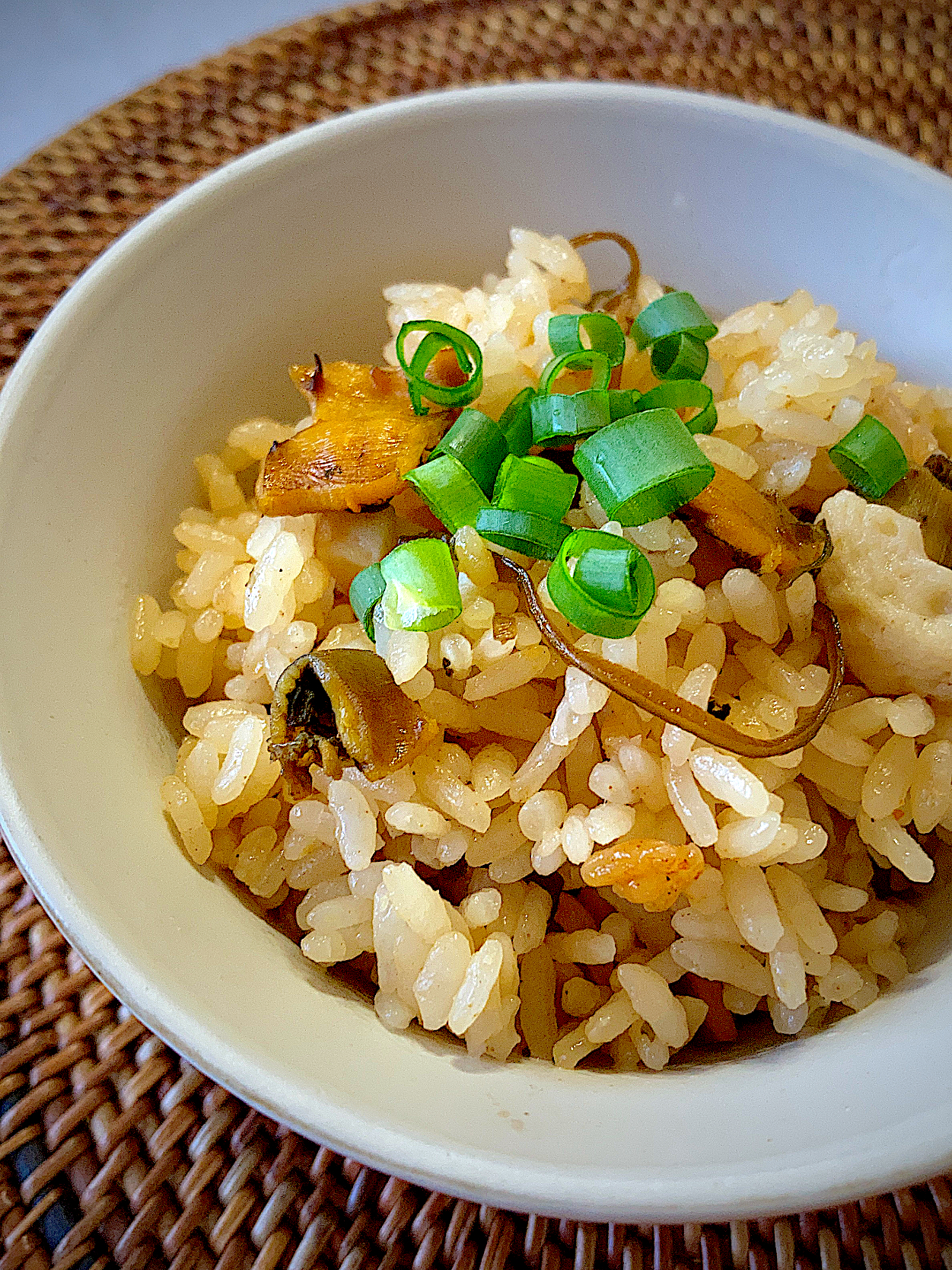 ほやの炊き込みご飯🍚