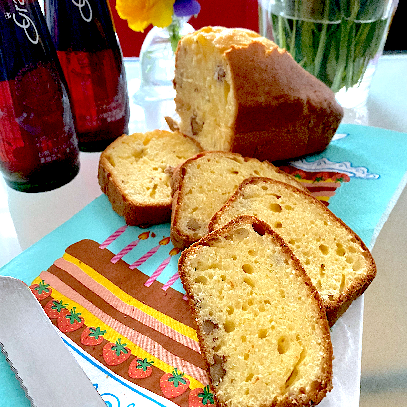 パウンドケーキくるみ入り♡