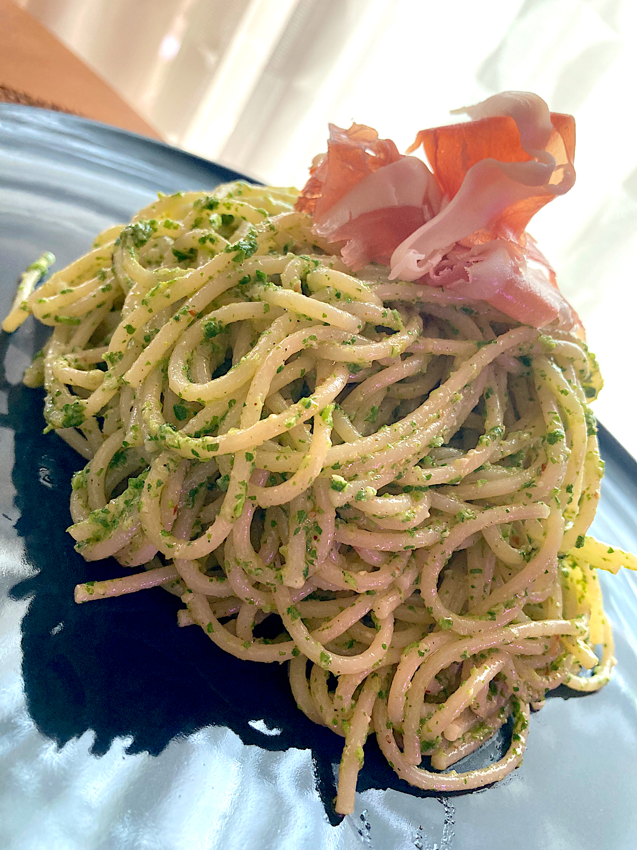 アイの料理 ウド好きにはたまらない😍ウドベーゼスパゲティ。