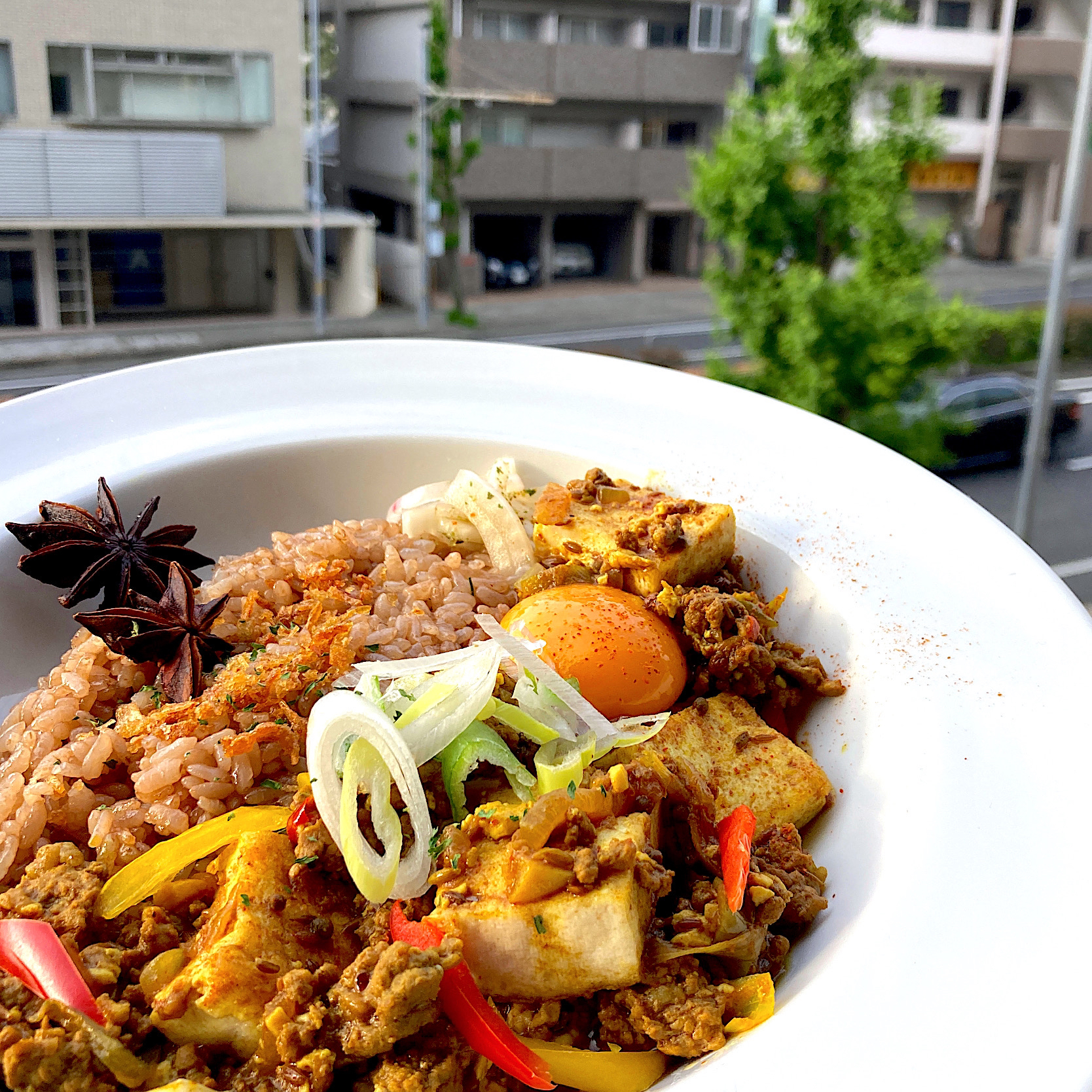 麻婆豆腐カレー