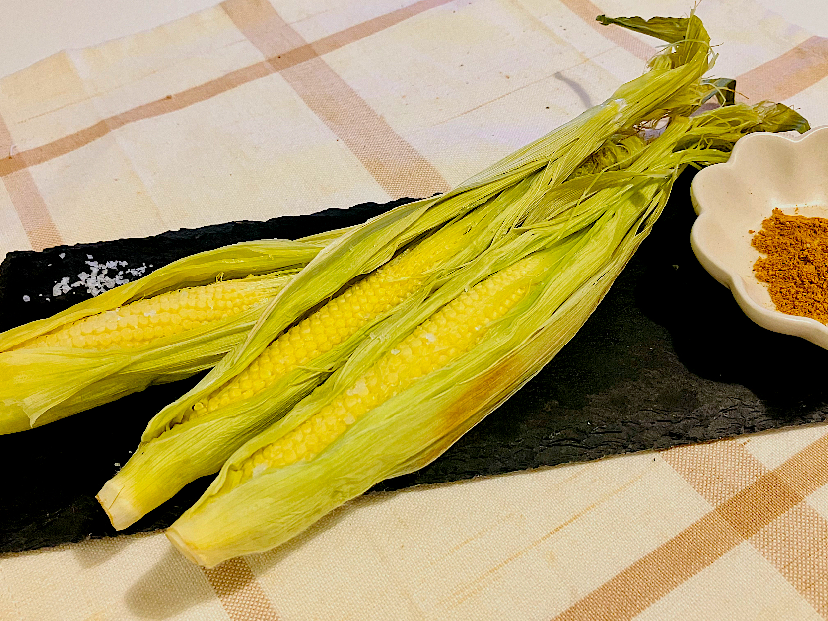 丸ごとベビーコーンのオーブン焼き🌽