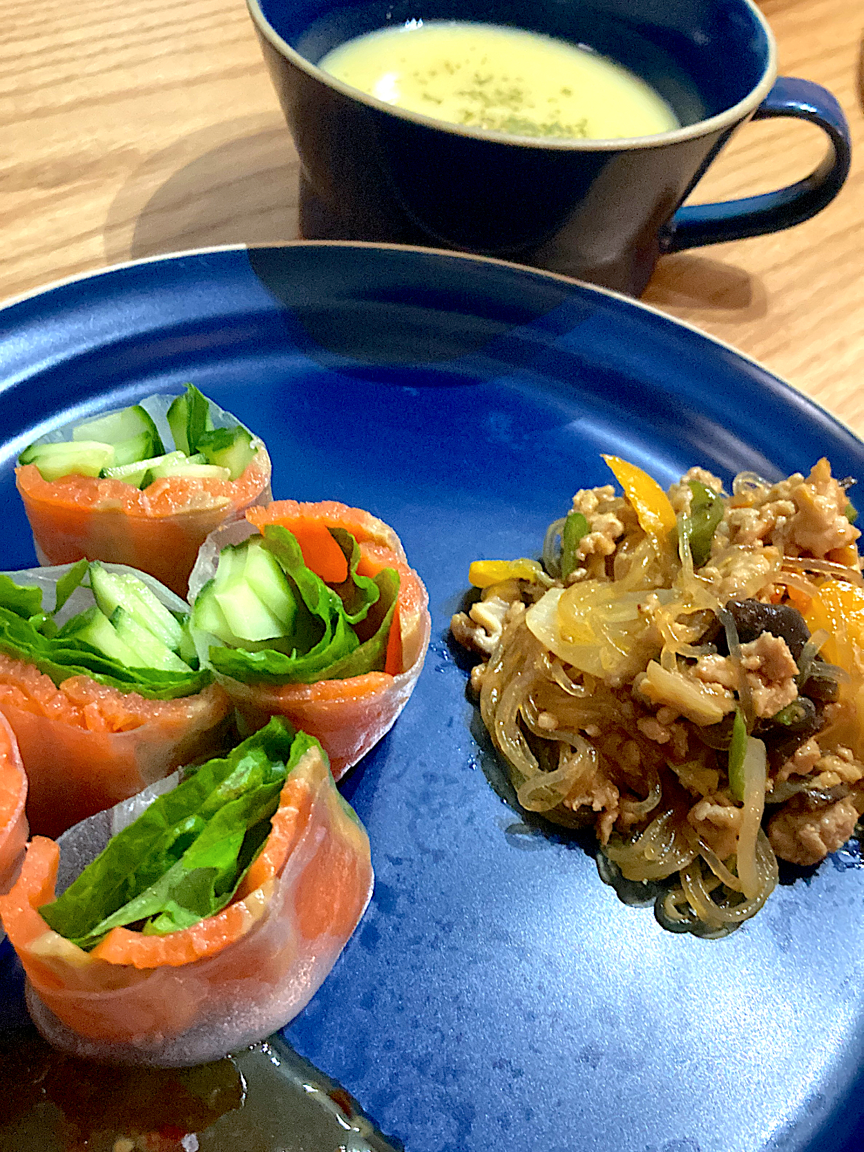 野菜たっぷり晩御飯