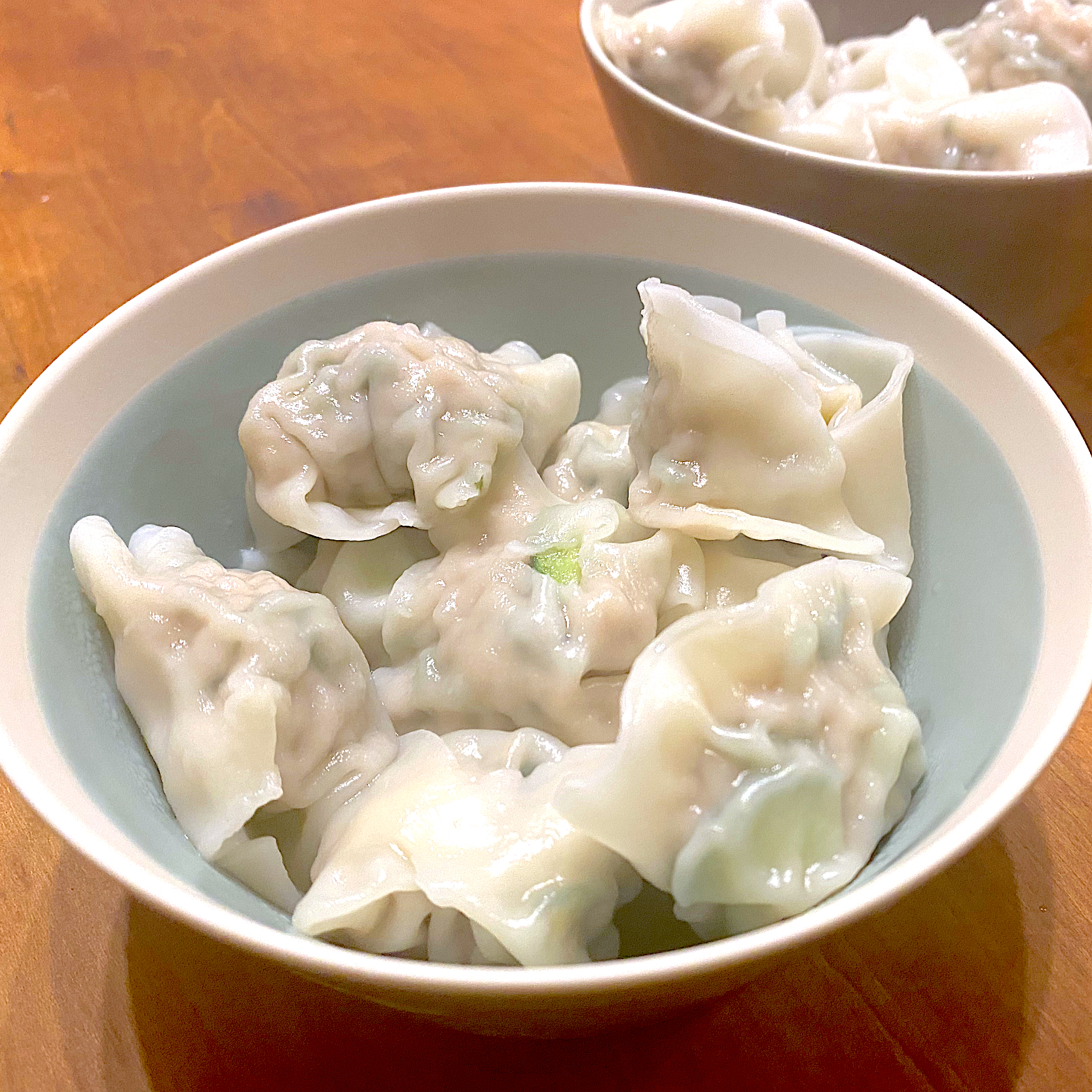 きゅうりの食感と大葉の爽やかさを楽しむ夏の水餃子☺︎