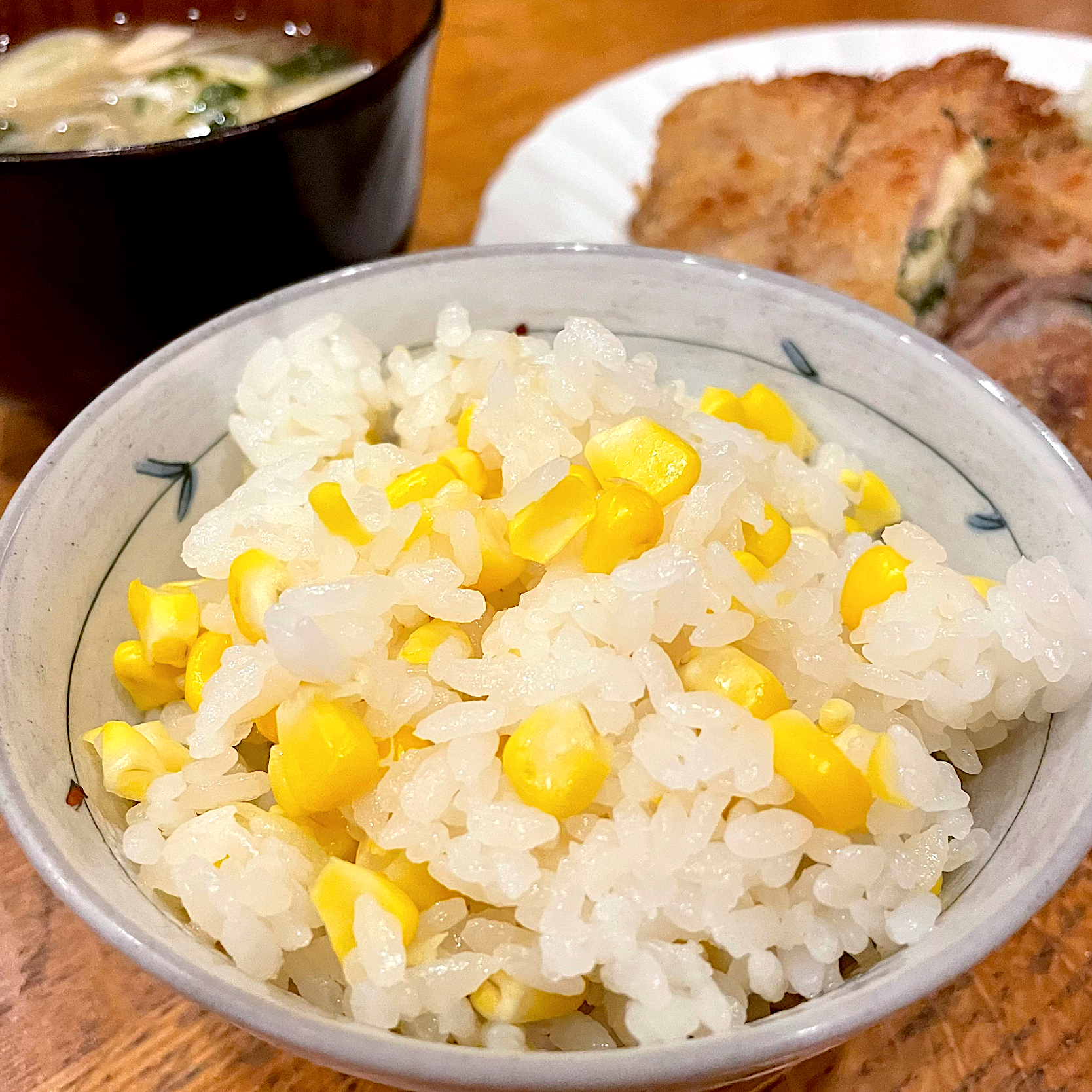 とうもろこしご飯🌽